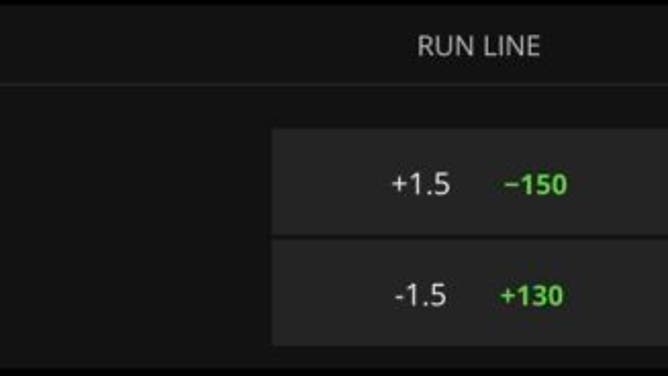 Betting odds for the Reds vs. the Cubs in MLB Sunday from DraftKings as of 11 a.m. ET.