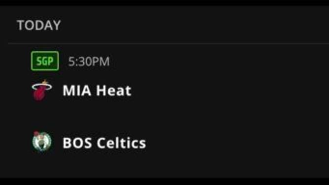 Betting odds for the Heat at the Celtics in Game 7 of the ECF Monday, May 29th from DraftKings.