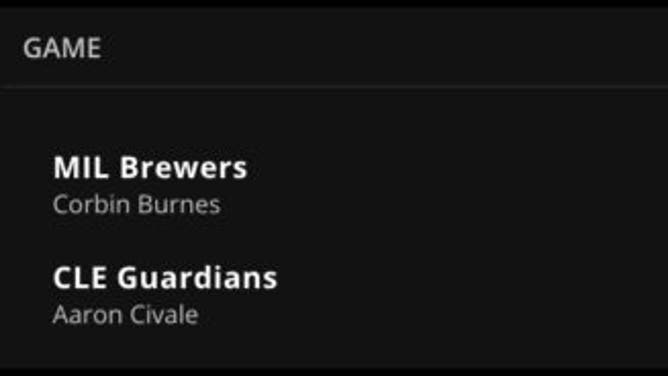 Betting odds for the Brewers vs. the Guardians in MLB Sunday, June 25th from DraftKings at 11:13 a.m. ET.