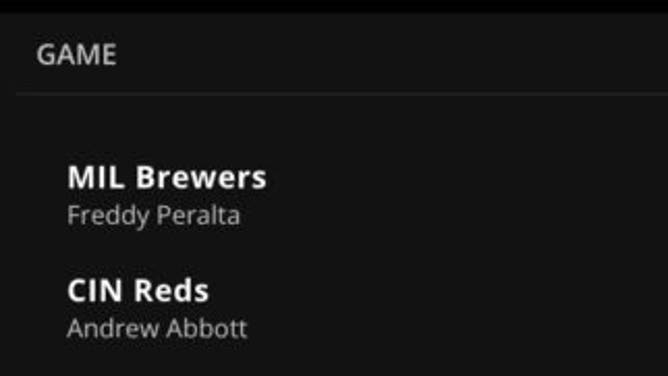 Brewers-Reds betting odds for MLB Saturday, July 15th from DraftKings.