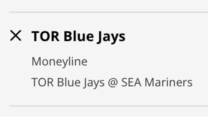 Toronto's ML odds vs. the Seattle Mariners in MLB Friday as of 12:15 p.m. ET.