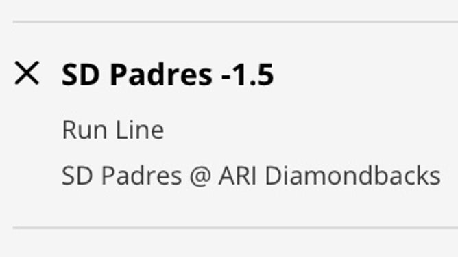 The San Diego Padres' RL odds vs. the Arizona Diamondbacks for MLB Friday, Aug. 11 from DraftKings.