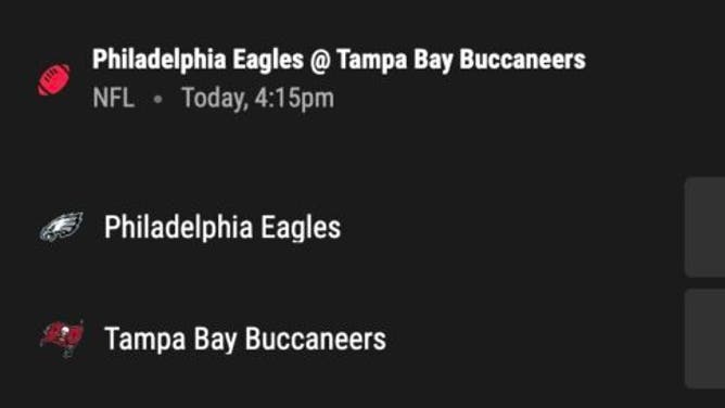 Betting odds for the Philadelphia Eagles at Tampa Bay Buccaneers on Monday Night Football in NFL Week 3 from PointsBet as of Monday, Sept. 25th at 8 a.m. ET.
