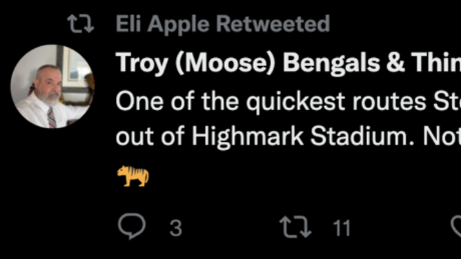 Eli Apple tweet