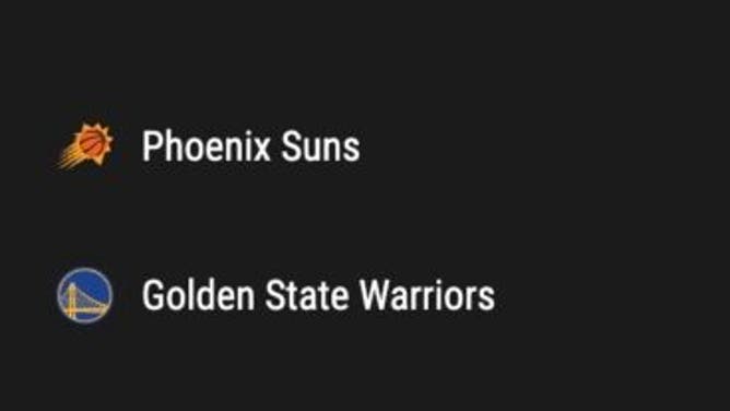 Odds for the Suns-Warriors on NBA opening night Tuesday, October 24th courtesy of PointsBet.