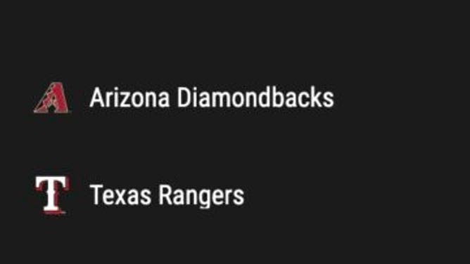 Betting odds for the Arizona Diamondbacks at Texas Rangers in Game 2 of the 2023 World Series.
