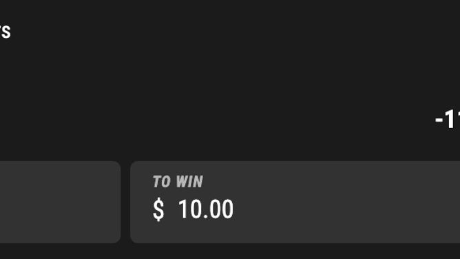 Bet slip from PointsBet for Pacers-Jazz in NBA Wednesday.