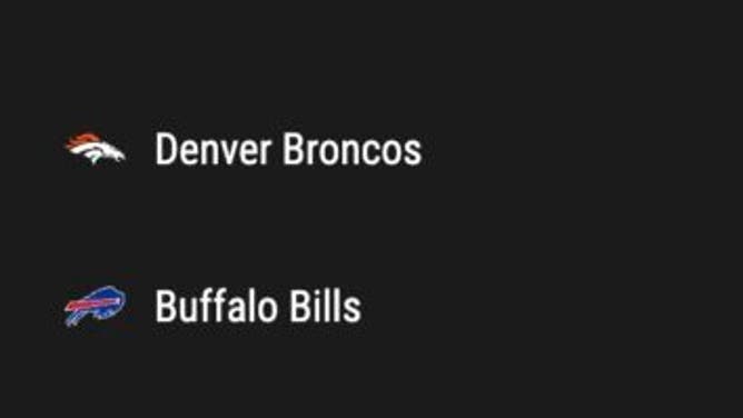 Betting odds for the Denver Broncos at Buffalo Bills in NFL Week 10 as of 11:15 a.m. ET Monday, Nov. 13th.
