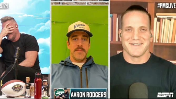 Aaron Rodgers appeared on the Pat McAfee Show on ESPN on Tuesday afternoon for the final time this NFL season.