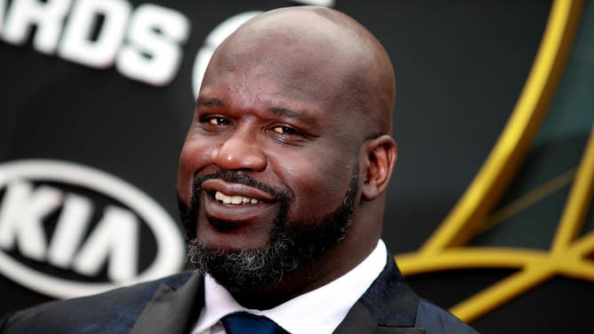 Former NBA star Shaquille O'Neal says his kids must have multiple degrees to get his money. (Photo by Rich Fury/Getty Images)