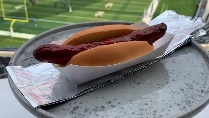 SoFi Stadium hot dog