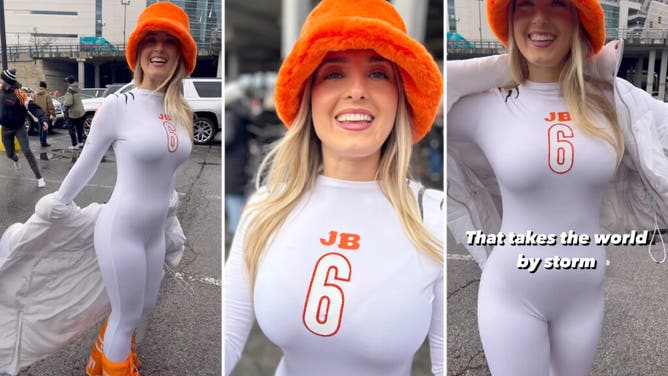 The Jake Browning Girlfriend Bodysuit Designed By Stephanie Niles' Cousin  Goes On Sale This Friday -- Ladies, Get This Look!