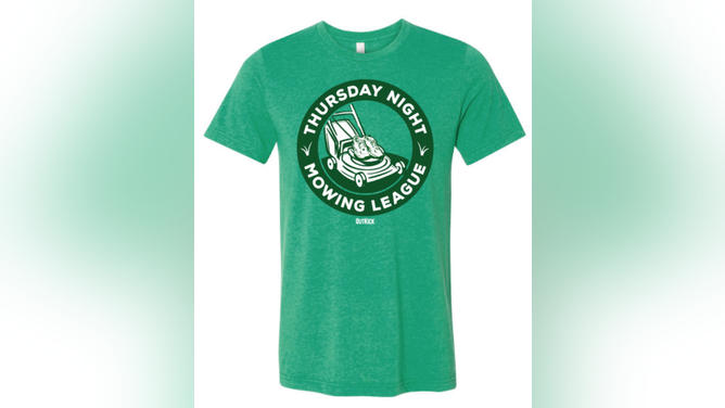 Thursday Night Mowing League shirts