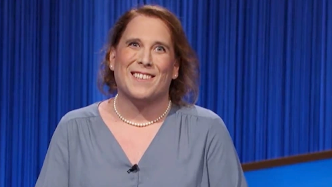 Transgender Jeopardy champion Amy Schneider