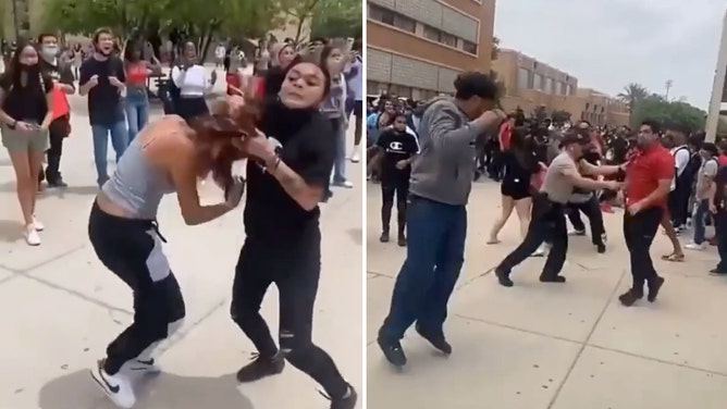 Tucson school fight video