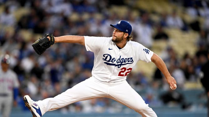 Clayton Kershaw of the Los Angeles Dodgers drag group