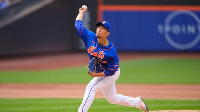 Mets righty Kodai Senga delivers a pitch vs. the St. Louis Cardinals at Citi Field in Queens.