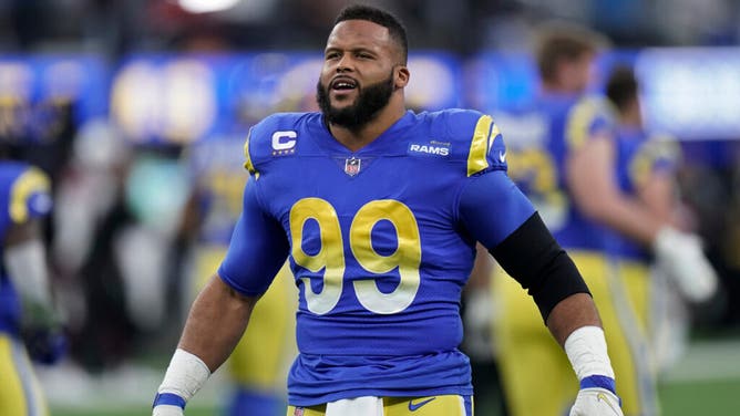 NFL trades that might have helped Aaron Donald defend the Super Bowl title.