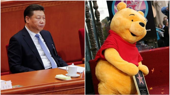 Xi Jinping and Winnie The Pooh