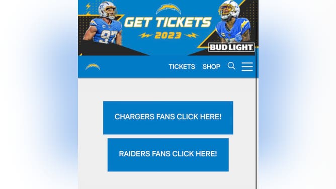 The Los Angeles Chargers social media team used the NFL's schedule release to massively troll the Las Vegas Raiders.