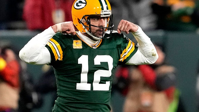 Packers receivers finally make Aaron Rodgers happy.