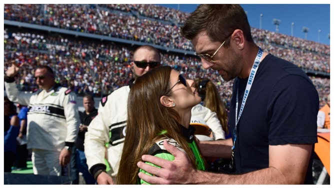 Aaron Rodgers and Danica Patrick.