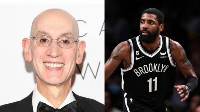 NBA Commissioner Adam Silver Brooklyn Nets Kyrie Irving