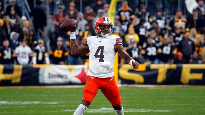 Browns QB Deshaun Watson will be watched over the next 48 hours before a decision whether he starts is made.