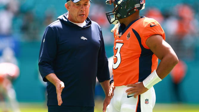 Broncos coach Sean Payton has benched Russell Wilson