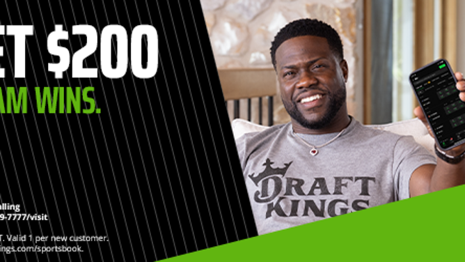 Bet $5 on any NFL team to win this week and DraftKings Sportsbook will load your account with $200 in free bets if your team wins. That represents an unbelievable 40-to-1 odds boost. New users can lock in this offer NOW