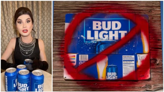 Bud Light cuts loose marketing firm responsible for Dylan Mulvaney disaster. (Credit: Getty Images and Instagram)