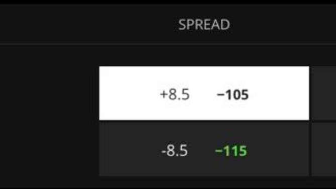 Betting odds for the Miami Heat at the Denver Nuggets in Game 1 of the 2023 NBA Finals from DraftKings.