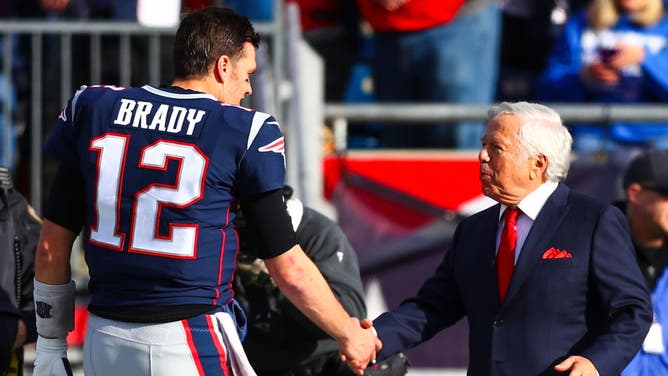 Patriots owner Robert Kraft let Tom Brady walk away without getting compensation.