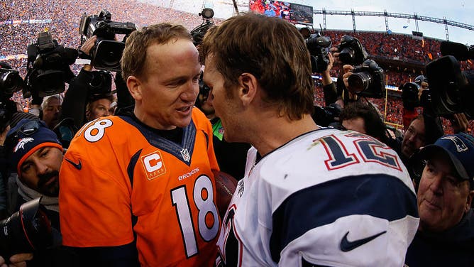 Peyton Manning and Tom Brady.