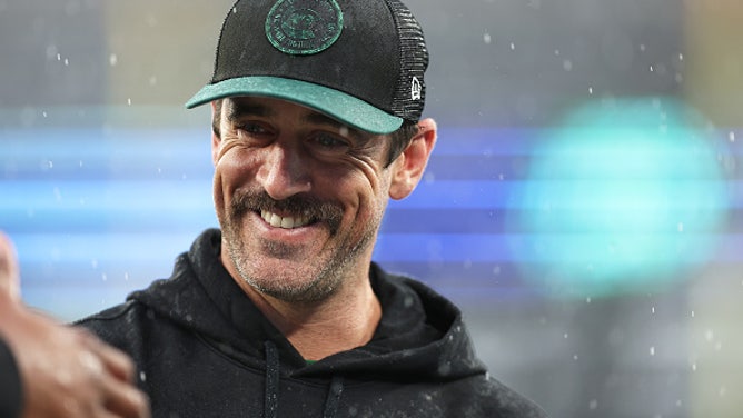 In less than one year, New York Jets QB Aaron Rodgers went from 