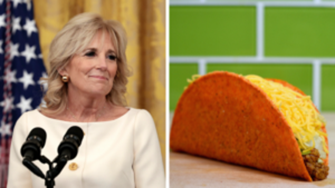 Jill Biden and tacos