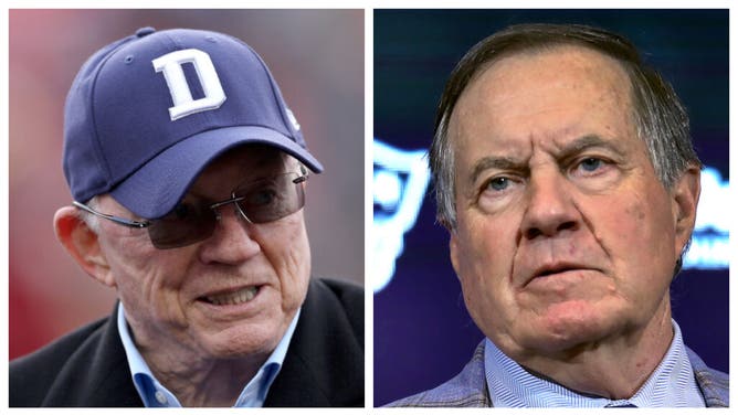 Stephen A. Smith tells Will Cain that Jerry Jones should hire Bill Belichick as the next head coach of the Dallas Cowboys.