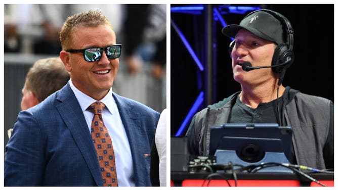 Danny Kanell (right) says that ESPN commentator Kirk Herbstreit (left) has more power than anyone when it comes to the College Football Playoff.