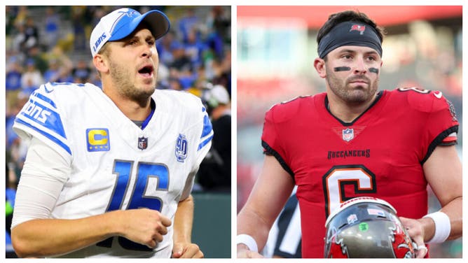 The NFL flexed the Lions-Buccaneers Week 6 game into the late afternoon window thanks to great starts by both teams and their quarterbacks, Jared Goff and Baker Mayfield