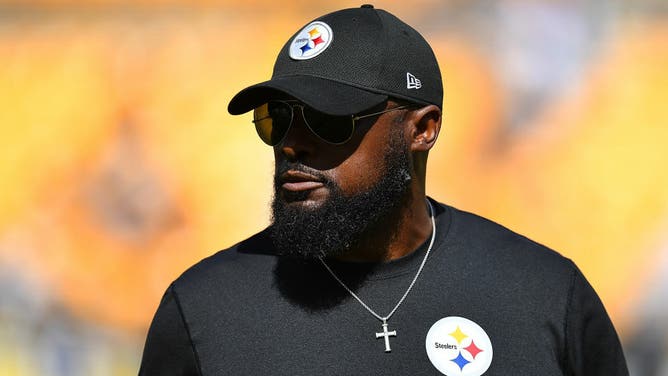 Pittsburgh Steelers Mike Tomlin Gift Black Air Force 1s Reaction