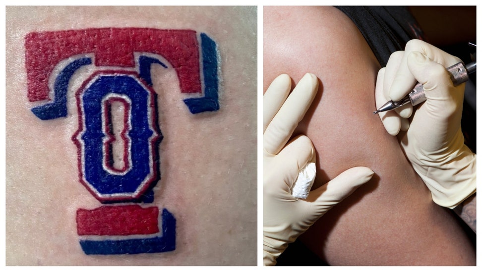 TEXAS RANGERS TATTOO