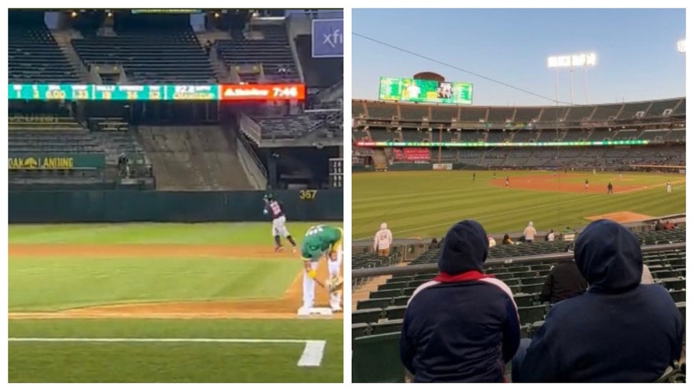 Nobody going to A's games.