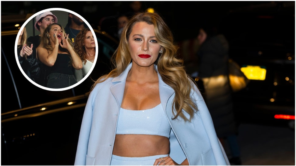 Blake Lively attended the Chiefs/Jets game with Taylor Swift and Ryan Reynolds. It's a reminder of her star power. See her best photos. (Credit: Getty Images)