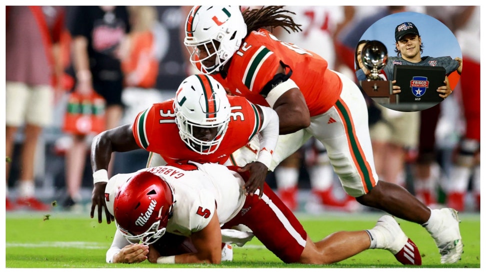 Miami of Ohio QB Brett Gabbert was benched after calling Oxford the real Miami, and Hurricanes fan went nuts.