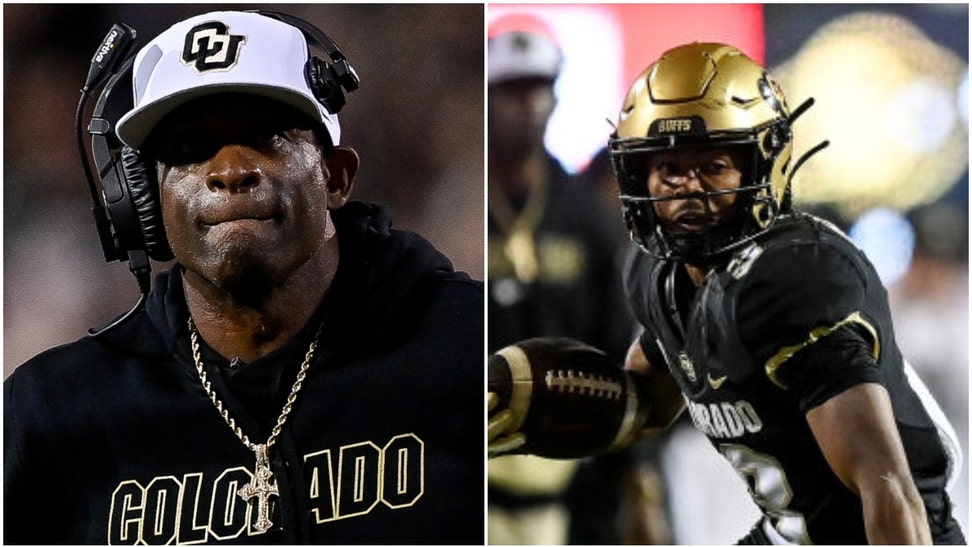 Deion Sanders' motivation tactics involved reminding Jimmy Horn Jr. his dad is locked up during the Colorado State game. (Credit: Getty Images)