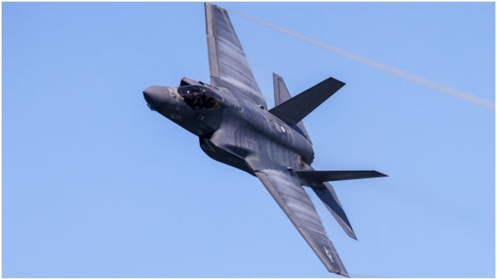 The 911 call from the formerly missing F-35 only raises more questions than it answers. Why did the plane crash? Listen to the call. (Credit: Getty Images)