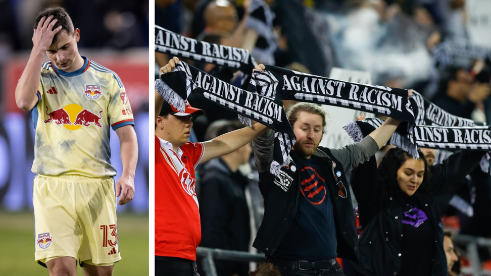 New York Red Bulls Supporter Groups Walk Out In Protest Of Their Own Player's Ban After Using Racist Language
