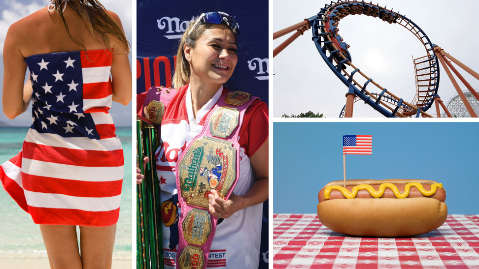 Roller Coaster Gets Stuck Upside Down, Woman Melts Down On Plane, Miki Sudo Wins Another Belt, Proper Hot Dog Toppings & Celebrating America