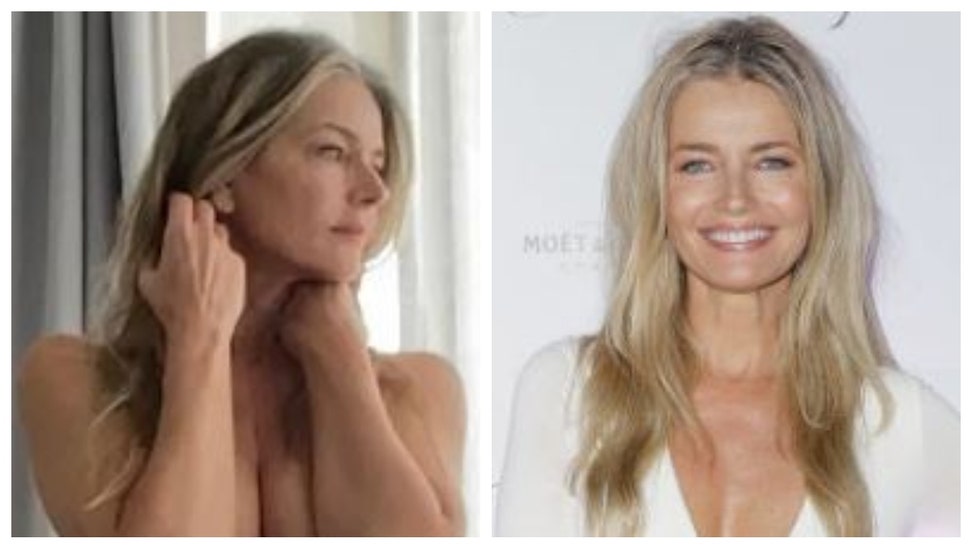 Former SI Swimsuit Cover Model Paulina Porizkova Greets The New Year Topless