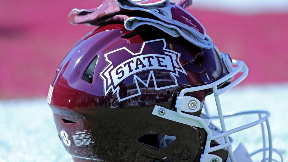 Mississippi State University Bulldogs helmet
